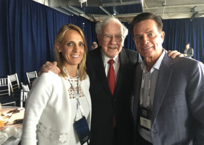Maky with Warren Buffet and Bob Duggan
