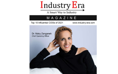 Dr. Maky Zanganeh is Honored as One of the Top 10 Influential Chief Operating Officers of 2021